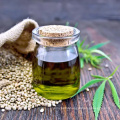 On Sale: High-quality wholesale Organic Cold-pressed Hemp Seed Oil with green color